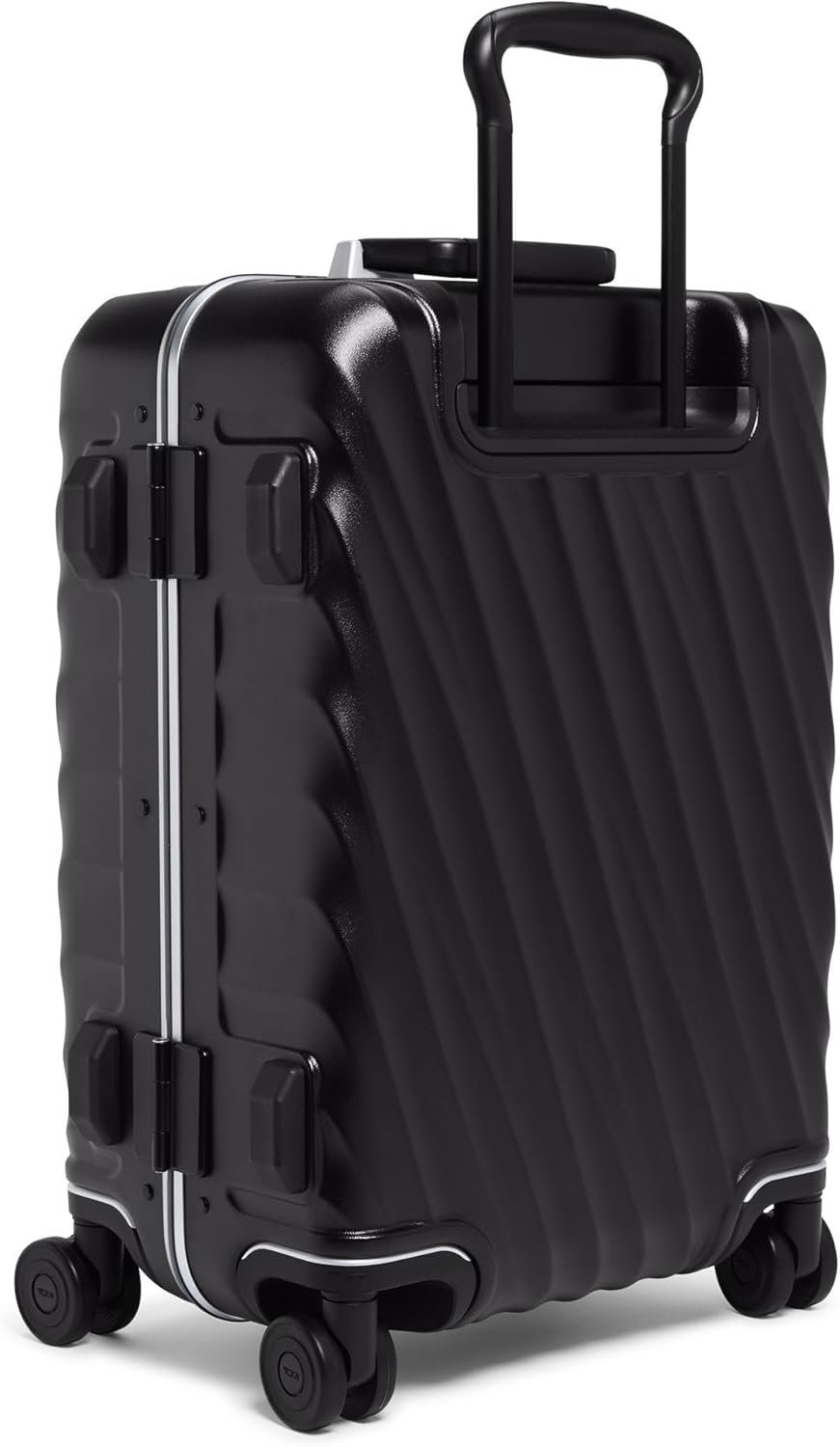TUMI 19 Degree Frame International 4 Wheel Carry-On - Lightweight Suitcase - Hard Shell Luggage - 21.8" X 14.0" X 9.0" - Black Texture - Image 4
