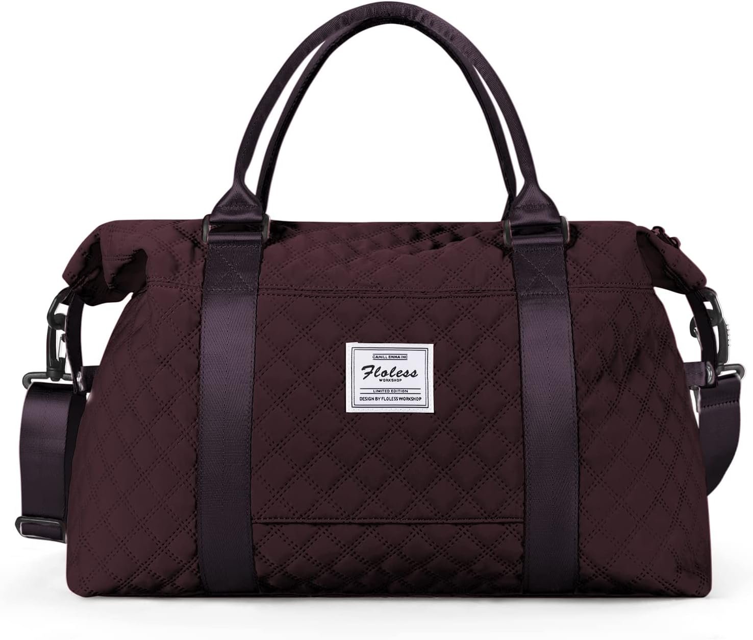 Travel Duffel Bag,Sports Tote Gym Bag,Shoulder Weekender Overnight Bag for Women - Image 8