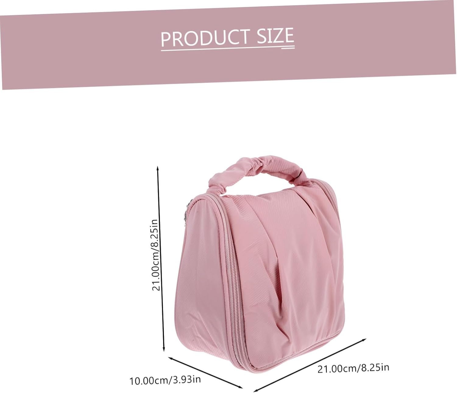 Large Travel Toiletry Bag for Women Cosmetic Organizer with Dry Wet Separation Portable Wash Makeup Bag with Spacious Compartment and Easy - Image 2