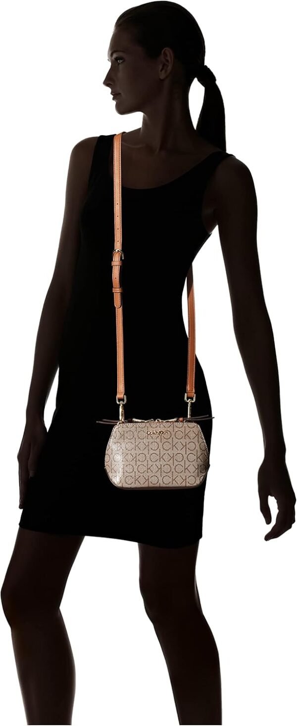 Calvin Klein Women's Lucy Triple Compartment Crossbody - Image 8