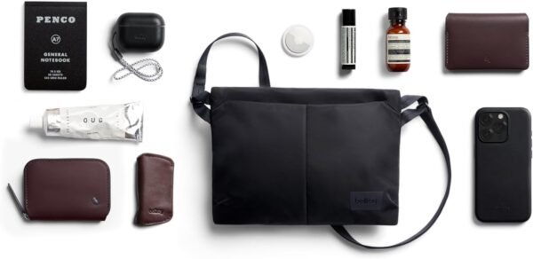 Bellroy Laneway Sacoche (versatile crossbody bag/side bag that sits flat, slimline travel pouch for passports) - Image 6