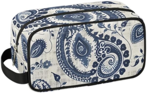 Mandala Boho Makeup Bag Travel Toiletry Bag for Women, Girls Kids Toiletry Bag Cosmetic Waterproof Small Easy-carry - Image 8