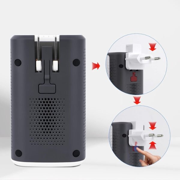Voltage Converter Us to Europe, 220v to 110v Power Adapter, European Plug Power Converter 2500w, Transformer for Curly Hair Dryer, Travel Adapter Worldwide Step Down， - Image 8