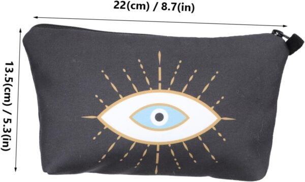 Water Resistant Travel Toiletry Bag for Women Lightweight Makeup Organizer Pouch with Capacity for Cosmetics and Personal Portable Wash Pouch for Trips - Image 6