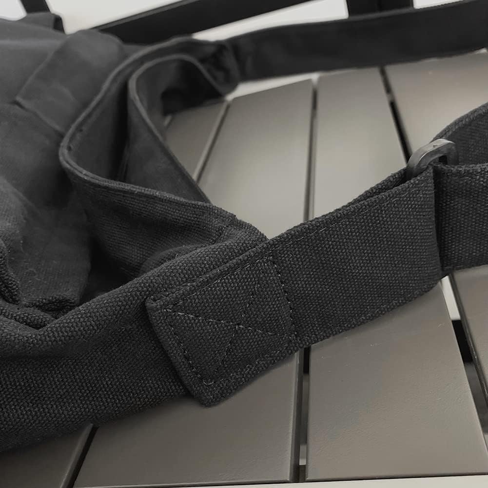 Canvas Crossbody Bag Messenger Cute Bag with Pins and Pendant for Women Girls Casual Shoulder Aesthetic School bag - Image 4