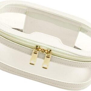 Makeup Bag Large Capacity Wash Portable Cosmetic Brush Case Toiletry Holder Clear Wash Cosmetic Holder Case