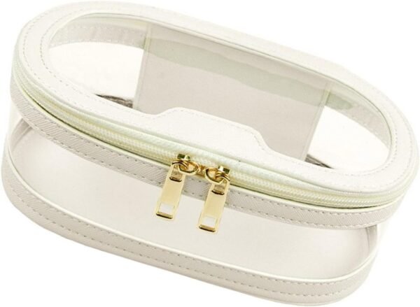 Makeup Bag Large Capacity Wash Portable Cosmetic Brush Case Toiletry Holder Clear Wash Cosmetic Holder Case