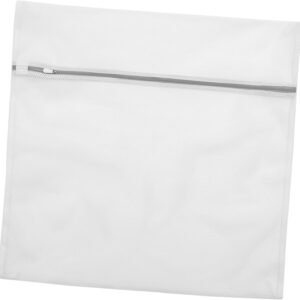 Large Mesh Laundry Washing Bag with Wide Zipper Opening Polyester Protector for Socks Lightweight and Portable Laundry Wash Bag for Travel Home Dorm Use