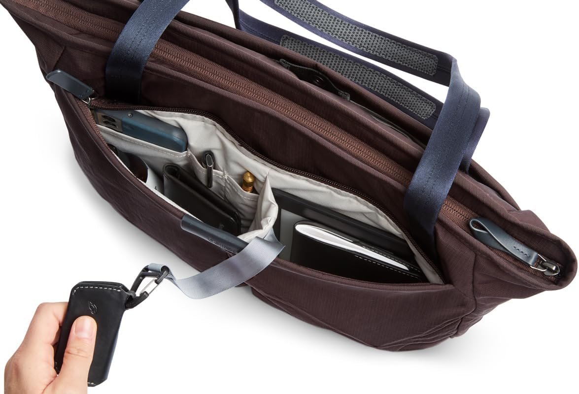 Bellroy Tokyo Wonder Tote (12L laptop tote bag, fits 14” laptop) - DeepPlum - Image 4