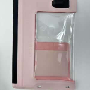 IP68 Waterproof Phone Pouch – Universal Underwater Case for iPhone & Smartphones Up to 7″, Touch Screen & Camera Perfect, HD Clear, Adjustable Lanyard, Card Slot, Beach Swimming Pouch Pink Color