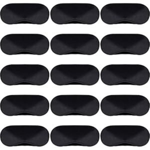 50 Pieces Eye Mask Sleep Masks Bulk Sleeping Blindfold Eye Cover for Games Team Building Party Travel with Nose Pad and Adjustable Strap for Women Men