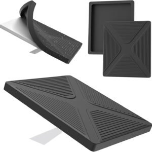 Tomorotec Silicone Shield Protective Cover for Starlink Mini Dish, Dustproof Waterproof Full Coverage Case, Anti-Scratch Drop Protection, No Signal Loss and Full Port Access(Black)