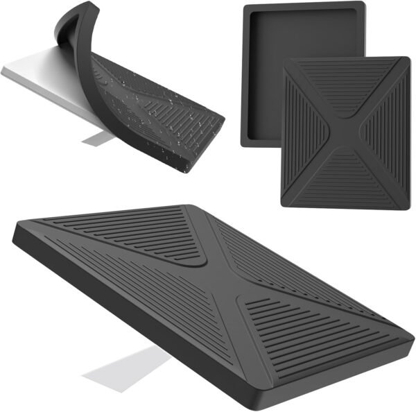 Tomorotec Silicone Shield Protective Cover for Starlink Mini Dish, Dustproof Waterproof Full Coverage Case, Anti-Scratch Drop Protection, No Signal Loss and Full Port Access(Black)