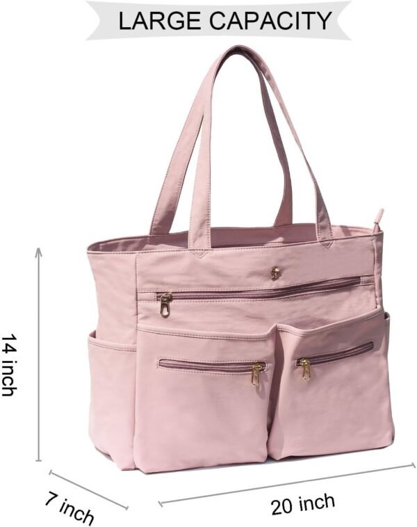 Weekender Bag Carry On Bag Overnight Tote Travel Duffle with 13 Pockets for Travel,Work，Gym,Beach,Teacher,Nurse - Image 3