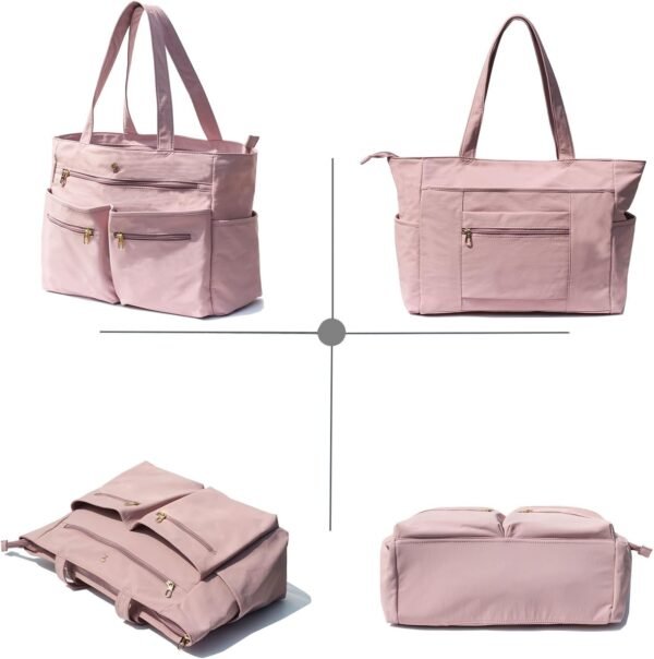 Weekender Bag Carry On Bag Overnight Tote Travel Duffle with 13 Pockets for Travel,Work，Gym,Beach,Teacher,Nurse - Image 8