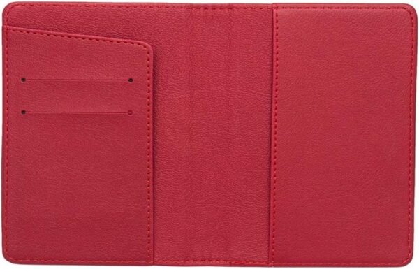 Passport Cover Kingdom of Wakanda Printed Passport Holder Leatherette Black Panther Passport Case with Multi Card and Ticket Slots - Image 3