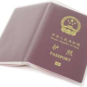 Honbay 10PCS Plastic Passport Cover Passport Protector with Extra Slots for CN, US, UK and Other Standard Size Passports (frosted)
