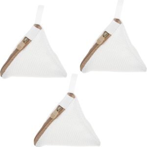 3pcs Mini Mesh Laundry Bags Portable Fine Mesh Wash Pouch for Washing Machine Tangle Delicate Organizer Space Saving Travel Cloth Laundry Bag for Stocking Underwear