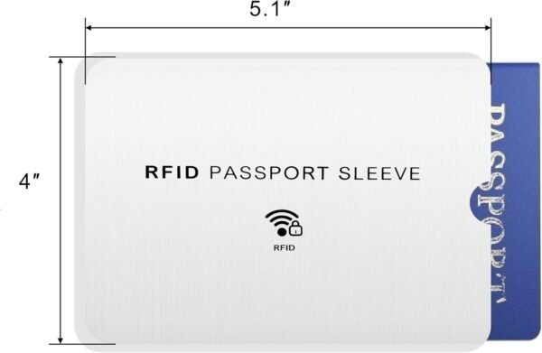 CM unisex-adult RFID Blocking Passport Sleeve Credit Card Cover for Identity Theft Prevention, 12 Pcs Card Sleeve and 4 Pcs Passport Sleeve, Multi - Image 4