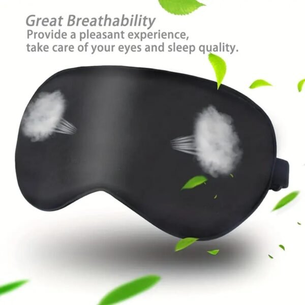 Silk Sleep Mask for Side Sleeper,FSA/HSA Eligible,Eye Mask for Sleep, Real Natural Pure Mulberry Silk Eye Cover, Blocks Light Skin-Friendly & Lightweight Reduces Puffy Eyes for Women Men - Image 4