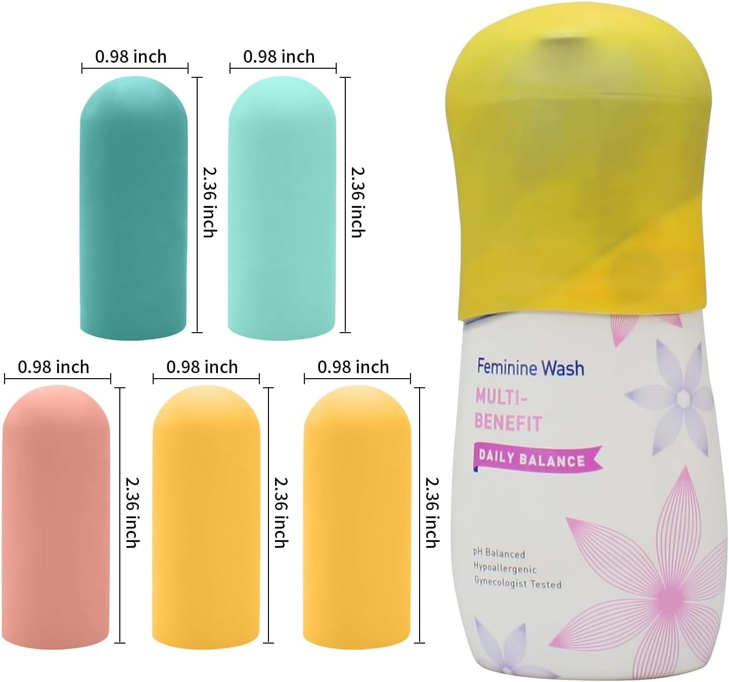 Silicone Bottle Covers Travel Essentials for Women Men, Beach Vacation Essentials, Travel Size Toiletries Accessories, Cruise Ship Essentials 2025, Must Haves, Leak Proofing - Image 8