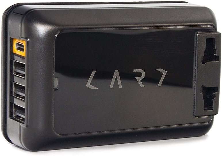 CARD Travel Adapter 4-Pro (Type C+3 USB Ports) (Black)