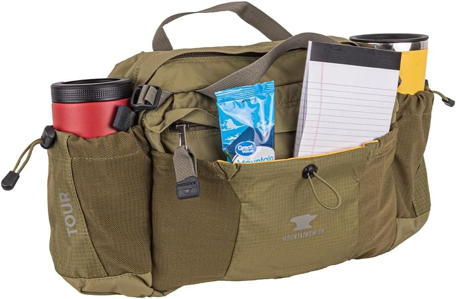 Mountainsmith Tour Lumbar Waist pack, Running, Hiking, Cycling, Travel, and Outdoor Sport Activities with Dual Water Bottle Holders - Image 5