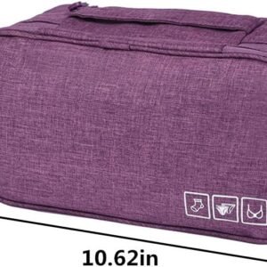 Portable Underwear Bra Storage Bag Waterproof Travel Organizers Multi-Layer Toiletry Packing Cube