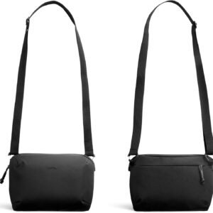 Bellroy Venture Travel Crossbody (black crossbody bag/travel bag with RFID protection and optimized for travel) – JetBlack