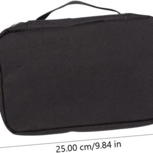 Didiseaon Foldable Toiletry Bag Capacity Hanging Makeup Organizer for Travel Accessories Portable Wash Pouch with Thick Hook for Bathroom Storage