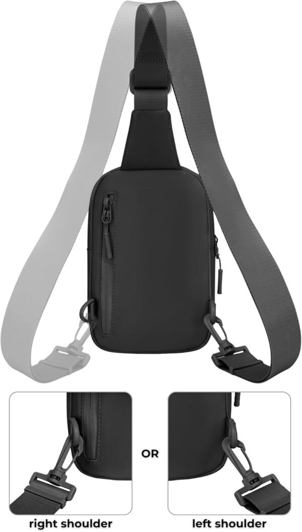 FORZAROCKET Ultralight Sling Bag w/Long Strap 70" – Small Crossbody Bag w/Extended Strap – Women Men Fanny Pack - Image 5
