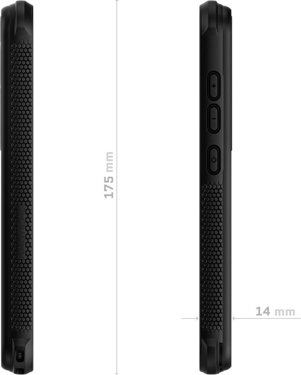 Ghostek Nautical S25 Plus Waterproof Case with Belt Clip, Screen Protector and Camera Lens Cover Rugged Magnetic MagSafe Compatible with Samsung Galaxy S25+ 2025 (6.7") (Black) - Image 9