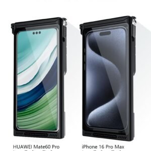 Underwater Photography Housing, Universal Waterproof Phone Case for Snorkeling and Diving [49ft/15m], Access Camera Controls, Compatible with 4.7-6.9 inch Smartphones.