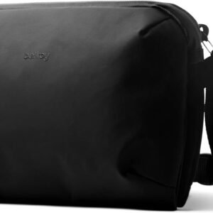 Bellroy Venture Travel Crossbody (black crossbody bag/travel bag with RFID protection and optimized for travel) – JetBlack