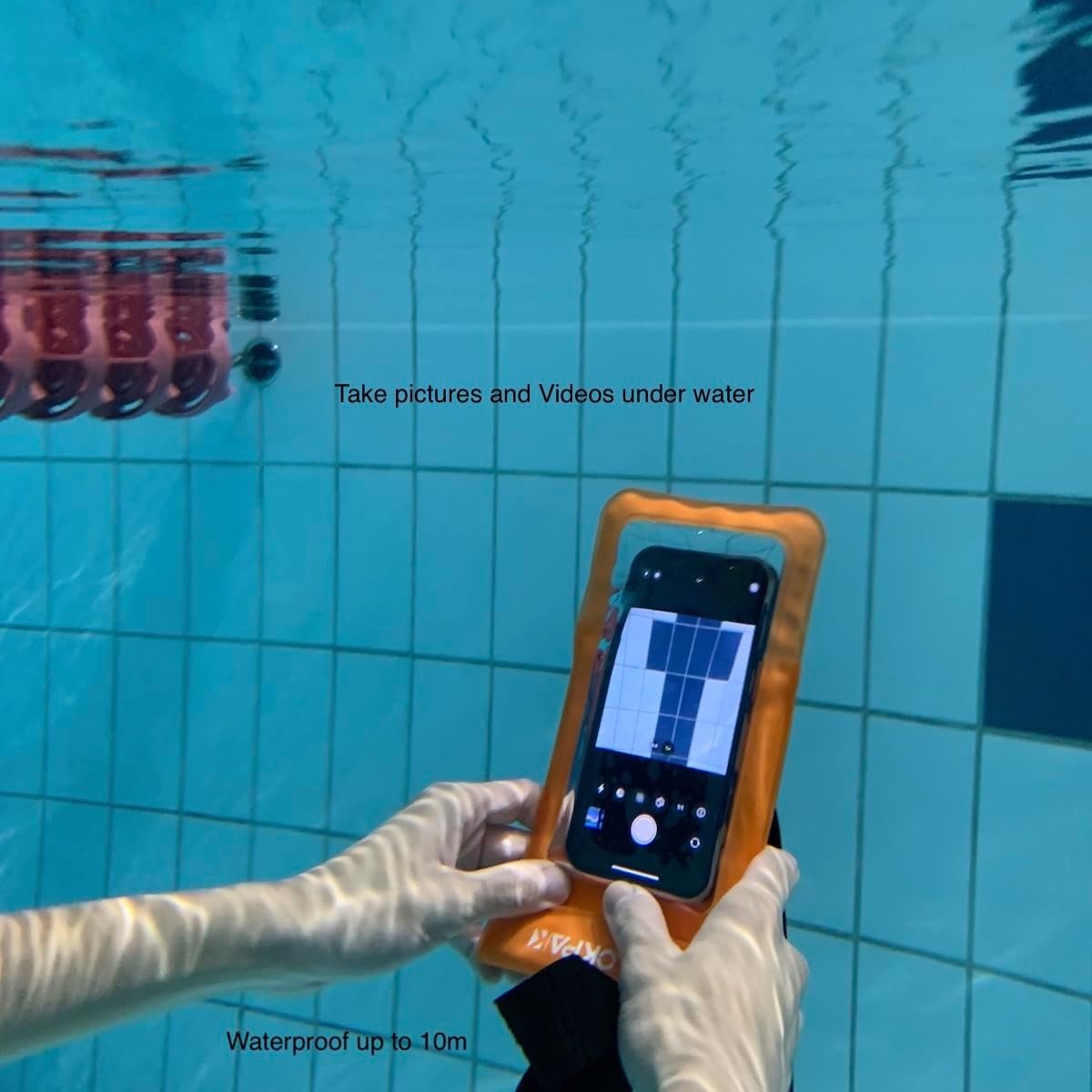 DRLOKPAK Waterproof Phone Case Armband Surfing Dry Bag Floating Waterproof Pouch Holder for iPhone 15 14 13 12 Pro Max XS Plus Se Galaxy S23 + Ultra W24 Google LG Phone up to 7inch - Image 5