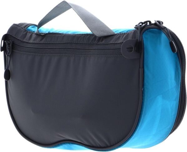 Sea to Summit Small Hanging Toiletry Bag, Extra Compact Travel Organizer for Minimalist Adventures, Atoll Blue - Image 5