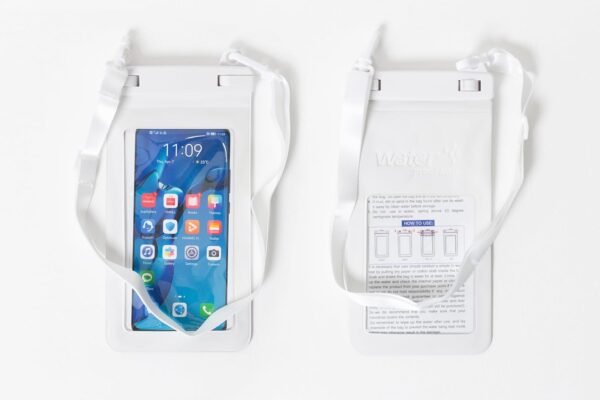 Waterproof Phone Pouch with Lanyard - Waterproof Case for iPhone & Android - Underwater Phone Holder for Swimming, Beach, and Pool - Clear Waterproof Bag for Cell Phones(Pink) - Image 2