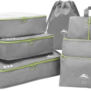 7 Set Packing Cubes for Suitcases Travel Luggage Packing Organizers,Travel Essentials Luggage Organizer Accessories Toiletry Bag Shoe Bag Laundry bag