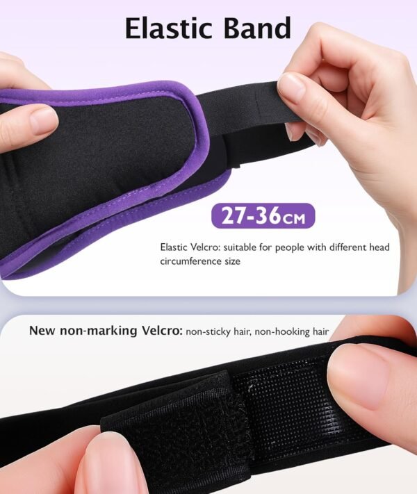 Sleep Mask for Sleeping,Eye Mask for Sleeping Sleep Mask Blackout Travel Meditation Men Women - Image 4