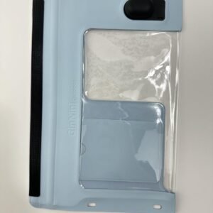 IP68 Waterproof Phone Pouch – Universal Underwater Case for iPhone & Smartphones Up to 7″, Touch Screen & Camera Perfect, HD Clear, Adjustable Lanyard, Card Slot, Beach Swimming Pouch Blue