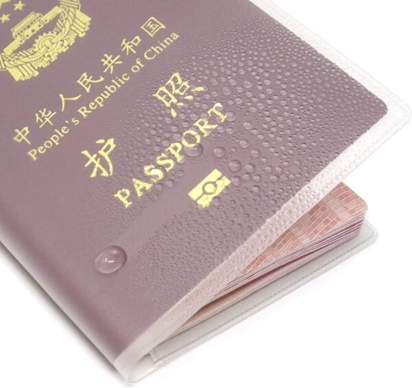 Honbay 10PCS Plastic Passport Cover Passport Protector with Extra Slots for CN, US, UK and Other Standard Size Passports (frosted) - Image 3