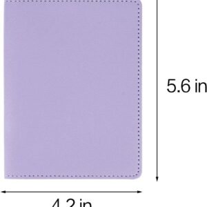 2 Pack Passport covers and Vaccine Card Holder PU Leather Passport Wallet Vaccine Case Protector Slot Travel Passport Wallets for Women & Men (Color 1)