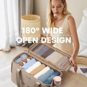 LOVEVOOK Large Travel Duffle Bag, Weekender Bags for Women With Shoe Compartment, Overnight Hospital Bag For Women Labor Delivery, Carry on Bag Personal Item Travel Bag, Yoga Gym Duffel Bag