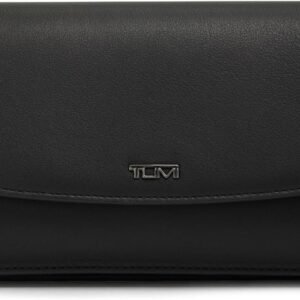 TUMI – Belden Crossbody Wallet Bag – Multipurpose Leather Travel Wallet – With Pockets & Card Holder – 4.5″ x 8.0″ x 1.3″ – Black