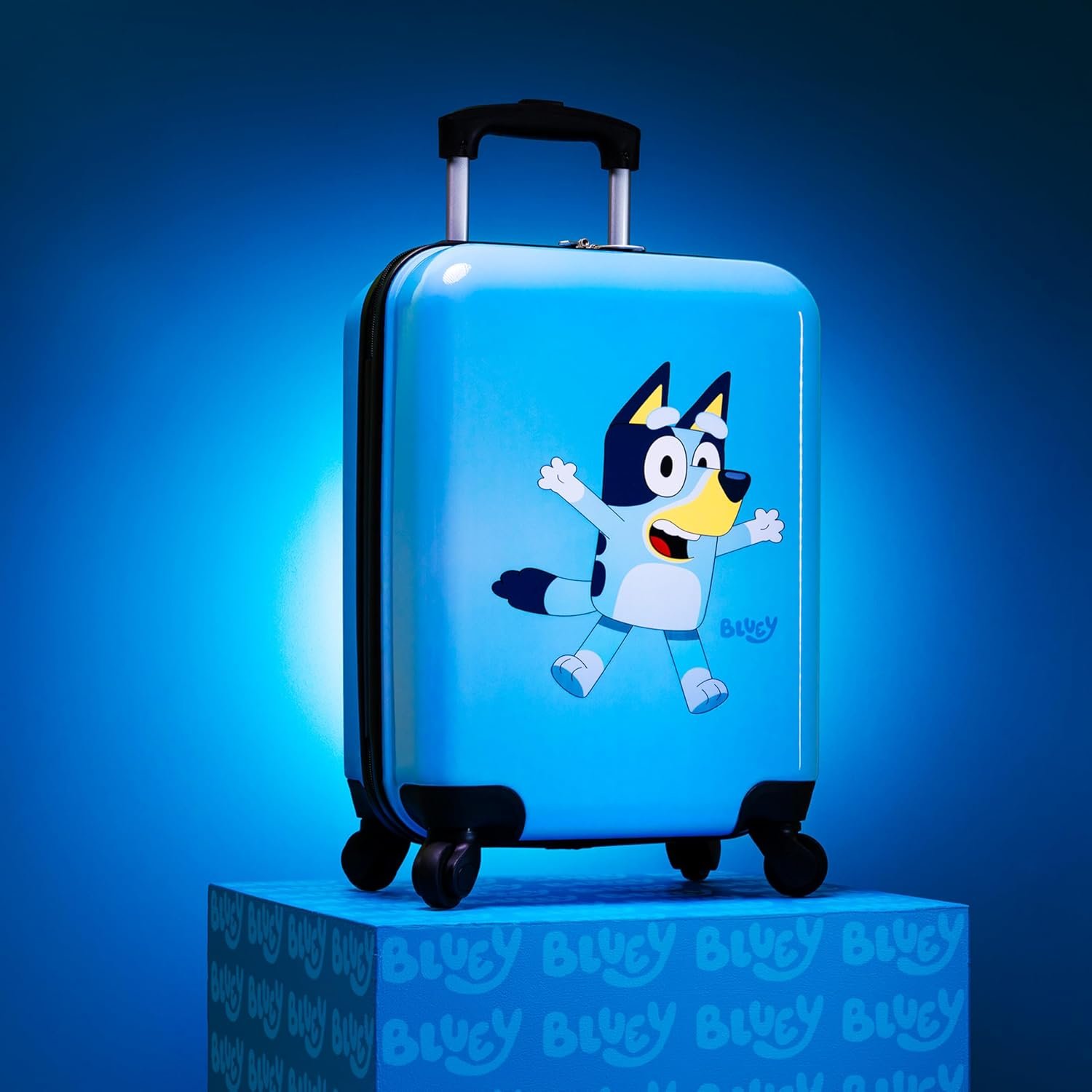 Bluey Kids Luggage with Wheels Rolling Suitcase Small Carry On Travel Suitcase Vacation Weekend Trips Travel Essentials - Image 2