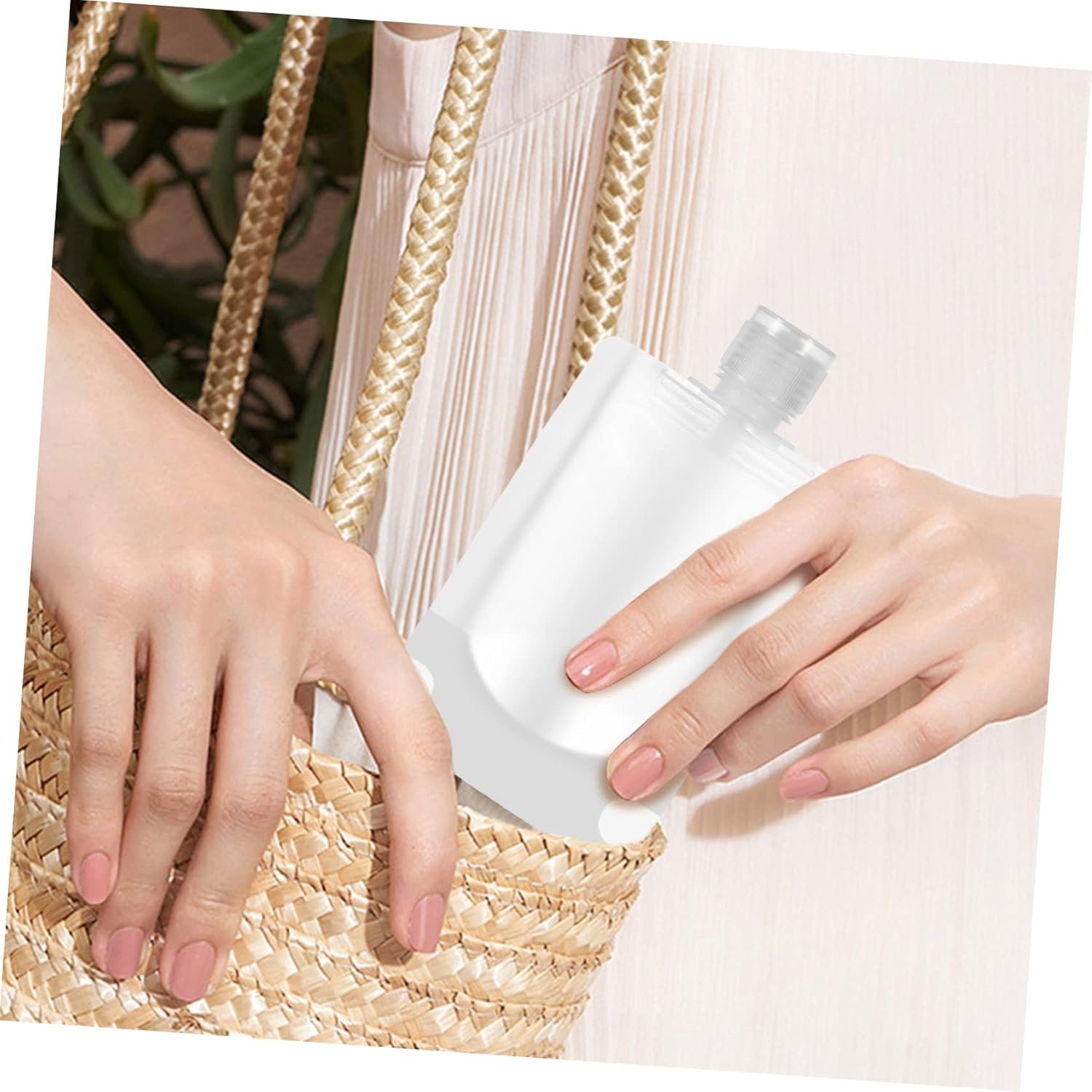 18 Pcs Refillable Travel Toiletry Containers with Funnels Portable Transparent Cosmetic Organizers for Shampoo Lotion Body Wash Travel Pouches for Tsa Approved Liquid Storage - Image 4