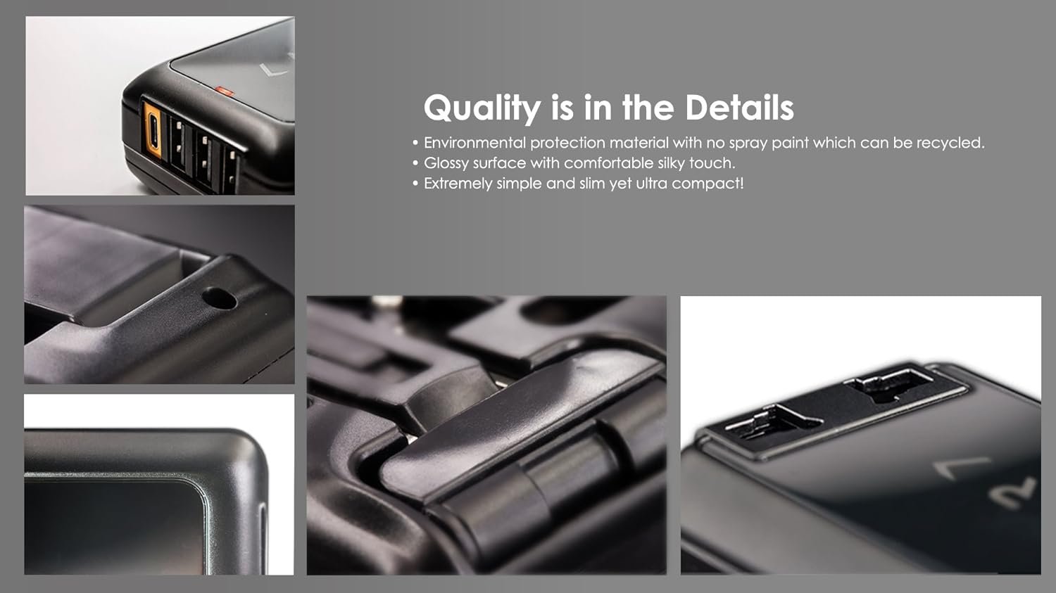 CARD Travel Adapter 4-Pro (Type C+3 USB Ports) (Black) - Image 9