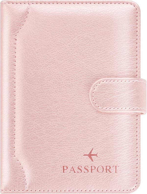 Herain Passport Holder for Travel, Passport Cover Wallet Case Women Men Travel Cruise Essentials, RFID Passport Book Holders Travels Gifts Must Haves Accessories