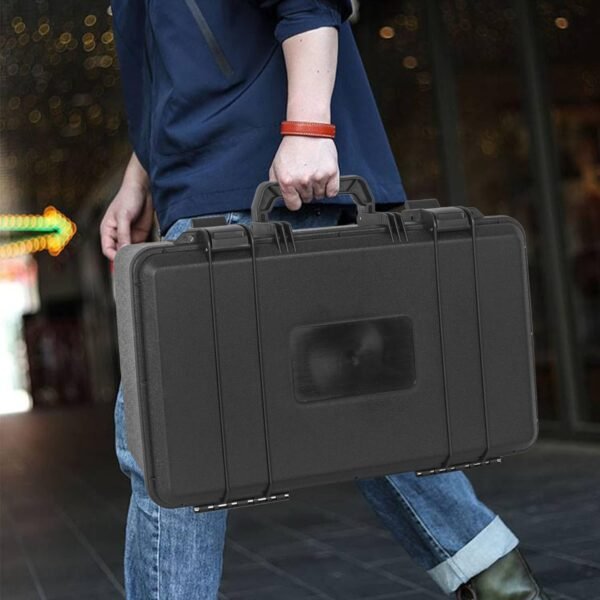 Protective Hard Case Shockproof Water-resistant with Customized DIY Foam fit for Camera, etc,17.3 X 11.5 X 6.5-Inch - Image 7
