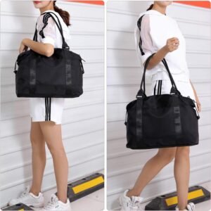 forestfish Duffle Tote Bag Weekender Bags for Women Travel with Trolley Sleeve